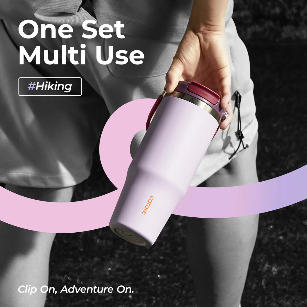 [CAROTEGO] CAROTE 3Pcs Insulated Tumbler Set,320Z+320Z+400Z, Leak-Proof, Portable & Long-Lastingheat Retention for On-The-Go Comfort