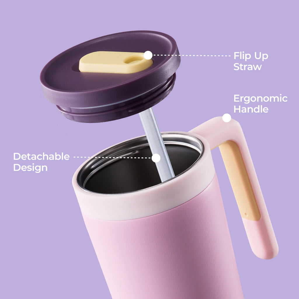 [CAROTEGO] CAROTE 3Pcs Insulated Tumbler Set,320Z+320Z+400Z, Leak-Proof, Portable & Long-Lastingheat Retention for On-The-Go Comfort